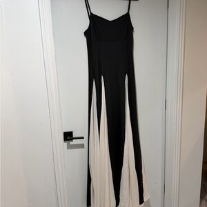 Black and White Maxi Dress